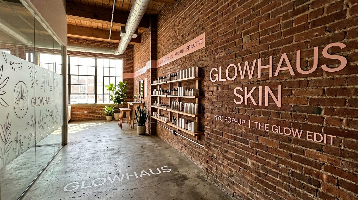 Beauty Brand Activation — Pop-Up Activation System